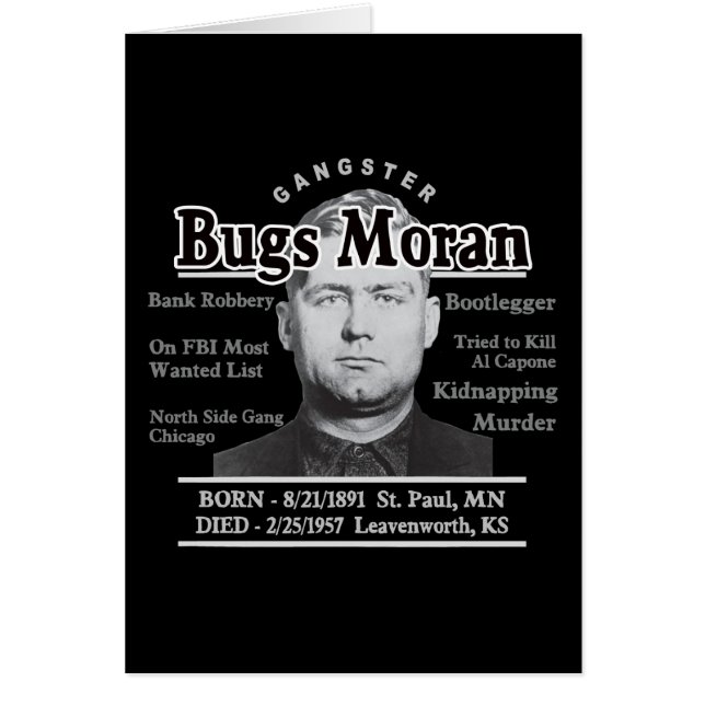 Gangster Bugs Moran (Frente)