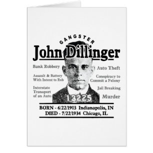 Gangster John Dillinger