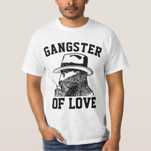 GANGSTER OF LOVE Funny Camisetas para hombres