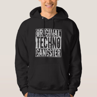 Gángster original de Techno - sudadera con capucha