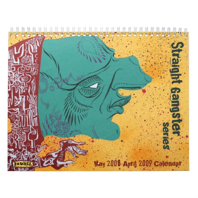 Gángster recto del calendario de Andy Howell (Tapa)