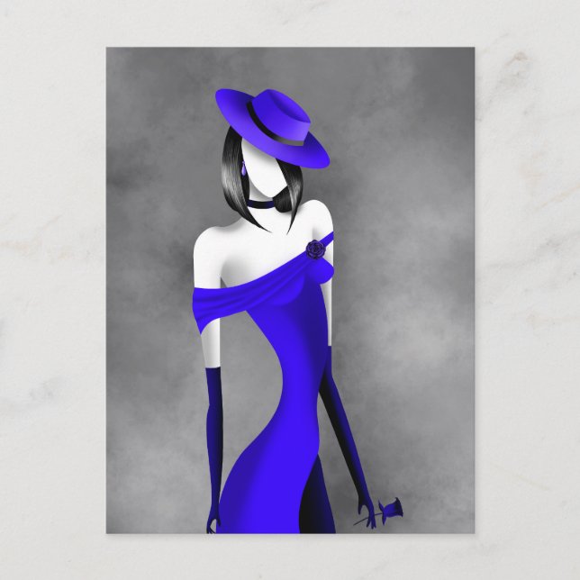 Gangster Romántico con postal Rosa (Anverso)