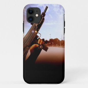 Gangster Uzi iPhone 5 Funda