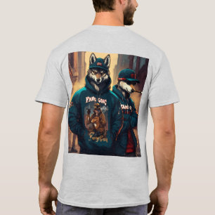 Gangster Wolves: camiseta de los reyes de la calle