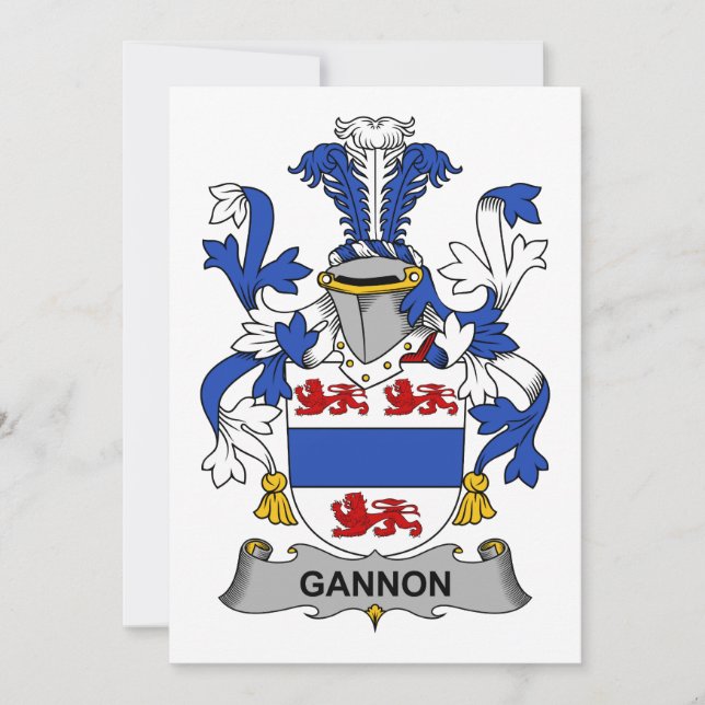 Gannon Family Crest (Anverso)