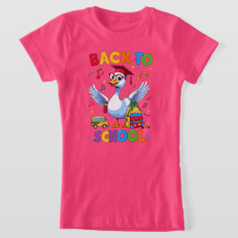 Ganso de Regreso a la Escuela – Diseño de Camiseta