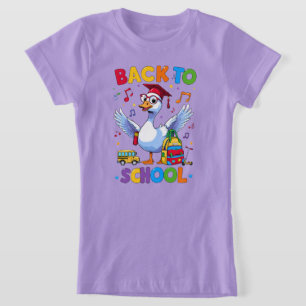 Ganso de Regreso a la Escuela – Diseño de Camiseta