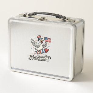 Ganso Patriótico FireQuacker Vintage 4 de Julio De