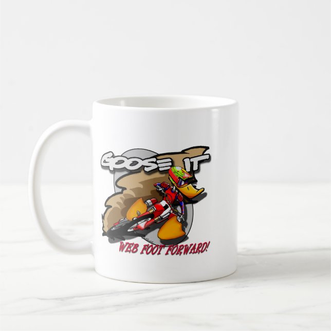 Ganso PIE de WEB REMITE la taza (Izquierda)