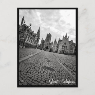 Gante, Bélgica. Gent, tarjeta postal