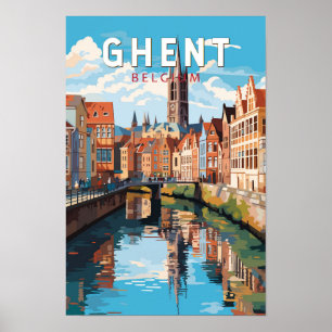 Gante Bélgica Viaje Arte Vintage