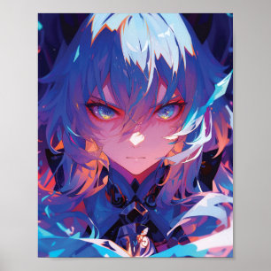 Ganyu - Impacto Genshin Póster