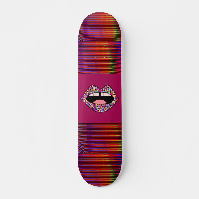 GAP TOOTH CHICA SKATEBOARD PARA CHICAS (Anverso )