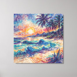 Garabatos de Playa - Estilo de Arte de Línea en Pa