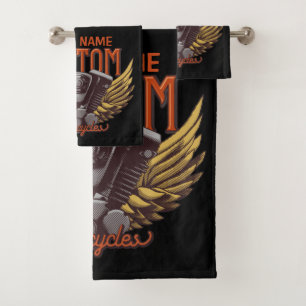 Garaje de motocicleta personalizada Eagle Wings Bi