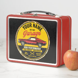 Garaje Fastback Red Classic para coches personaliz