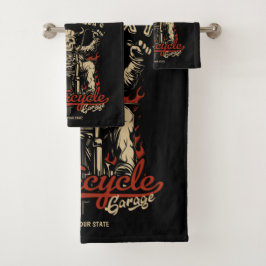 Garaje para la tienda de motocicletas de Skeleton