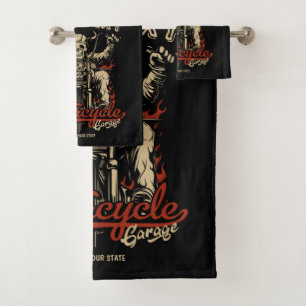 Garaje para la tienda de motocicletas de Skeleton