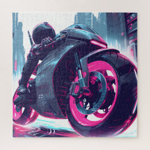 Garajes y Talleres: Puzzles de Motos