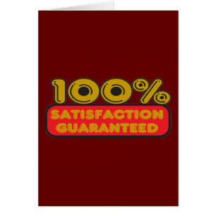 Garantía de 100% de satisfacción