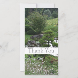 Garden 3 con gatos gracias tarjetas de fotos 1