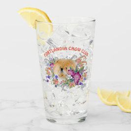 GARDEN DANCE Chow16 onza vidrio PERSONALIZADO