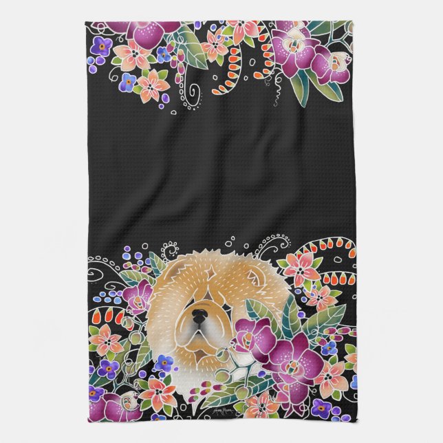 GARDEN DANCE CHOW - Toallas de cocina (Vertical)
