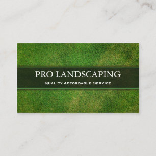 Gardener / tarjeta de visita de paisajismo