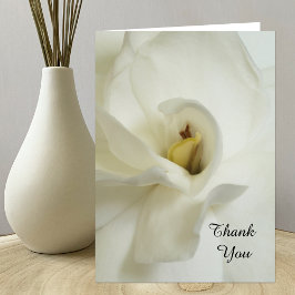 Gardenia Bereavement Sympathy Gracias Tarjeta
