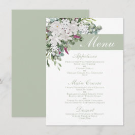 Gardenia / Menú de sabanas de Snapdragon de 4,5" x