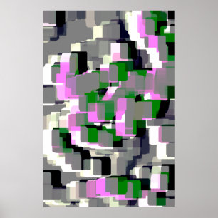 "Gardenias" Arte Geométrico