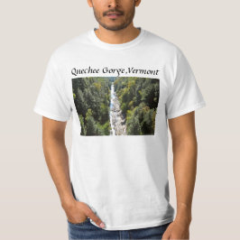 Garganta de Quechee, Vermont - camiseta