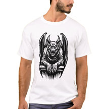Gargoyle - Camiseta Demon de ala gótica