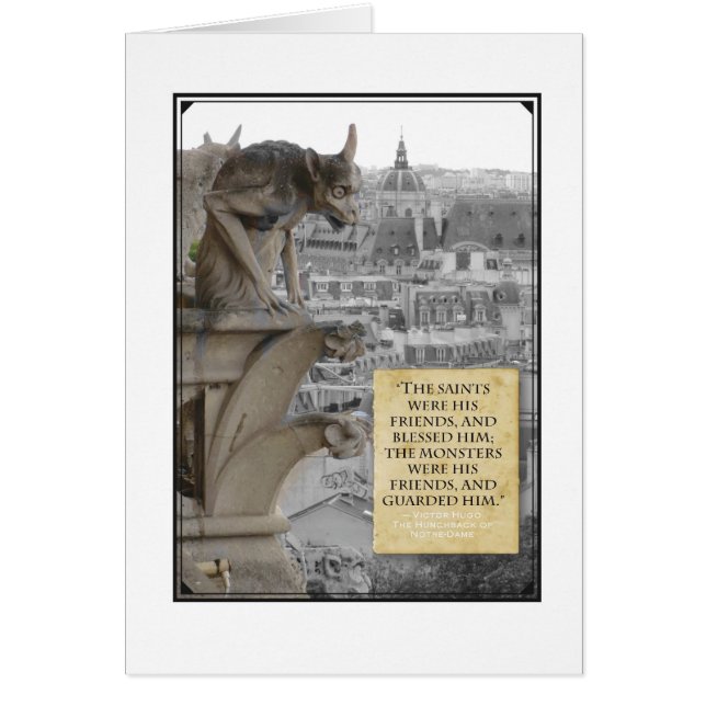 Gargoyle de Notre Dame (Frente)