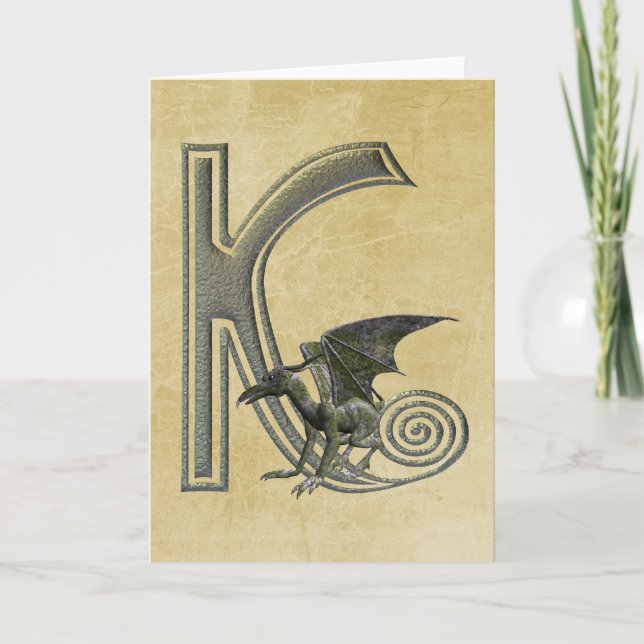 Gargoyle Monogram K (Anverso)