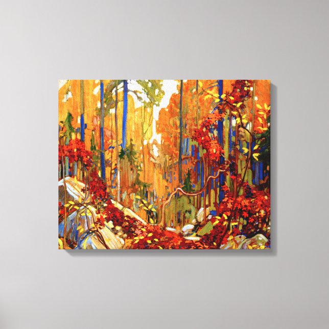 Garland del otoño, arte fino de Tom Thomson (Anverso)