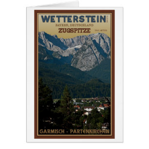 Garmisch - Zugspitze sobre ciudad
