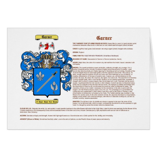 Garner (significado) (Anverso (Horizontal))