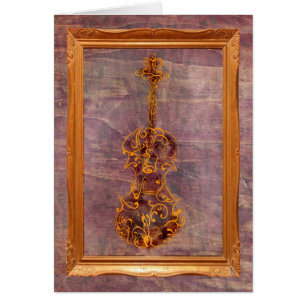 Garrapatos del violín en marco