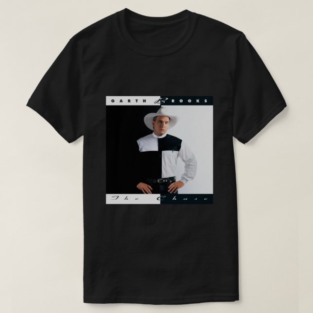 Garth Brooks La persecución de la camiseta clásica (Diseño del anverso)