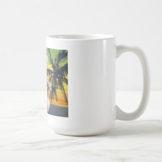 Gary la taza de café beary en Hawaii