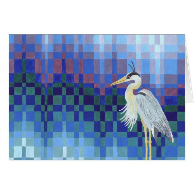 Garza de gran azul (Anverso (Horizontal))