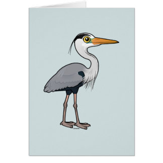 Garza del gris de Birdorable
