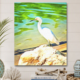 Garza en el río Mismaloya México 0335 Arte