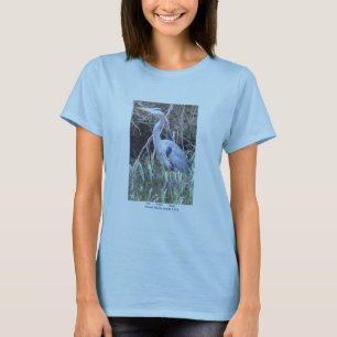 Garza para mujer del azul de la camisa