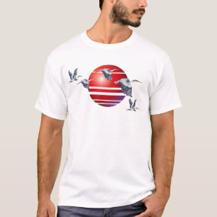 Garzas y camiseta de Sun