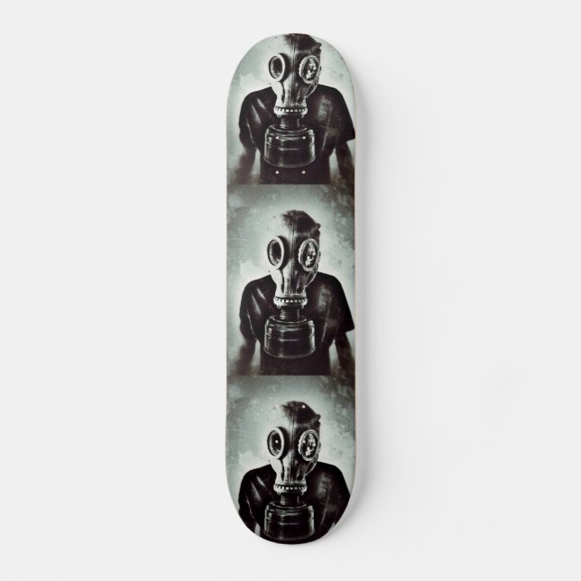GAS MASK PERSONAL SKATEBOARD (Anverso)