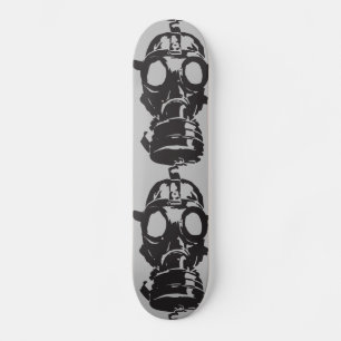 GAS MASK SKATEBOARD