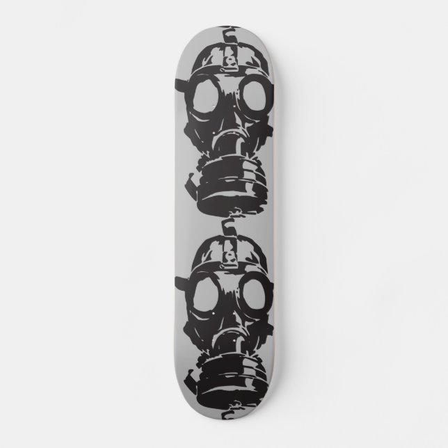 GAS MASK SKATEBOARD (Anverso)