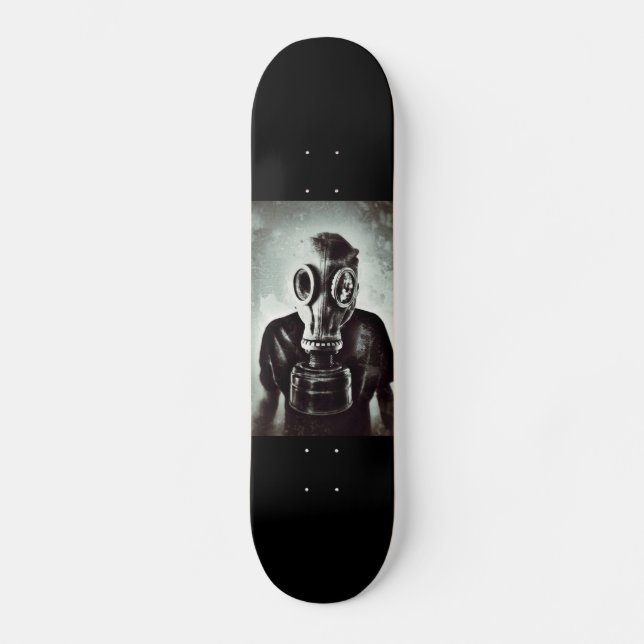 GAS MASK SKATEBOARD (Anverso)
